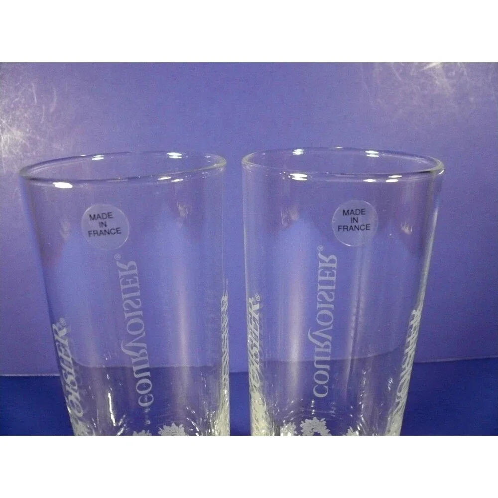 2 New Courvoisier Cognac Shot Glasses 6